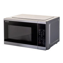 Microwave Oven - SHARP YC-MS252AE-S 25L 900W Touch Control Child Lock Silver