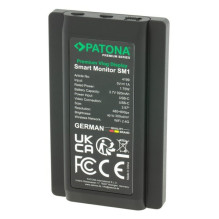 Camera Monitor - PATONA 4199 10.1cm Touch Screen 480x800 920mAh Black