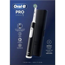 Elektrinis Dantų Šepetėlis - Braun Oral-B PRO1 Sensitive Daily Care Whitening Black