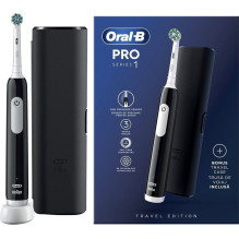 Electric Toothbrush - Braun Oral-B PRO1 Sensitive Daily Care Whitening Black