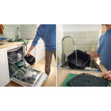 Orkaitė be aliejaus - Bosch Serie 4 MAFS2462B 6.1L 2050W 9 Programos Juoda