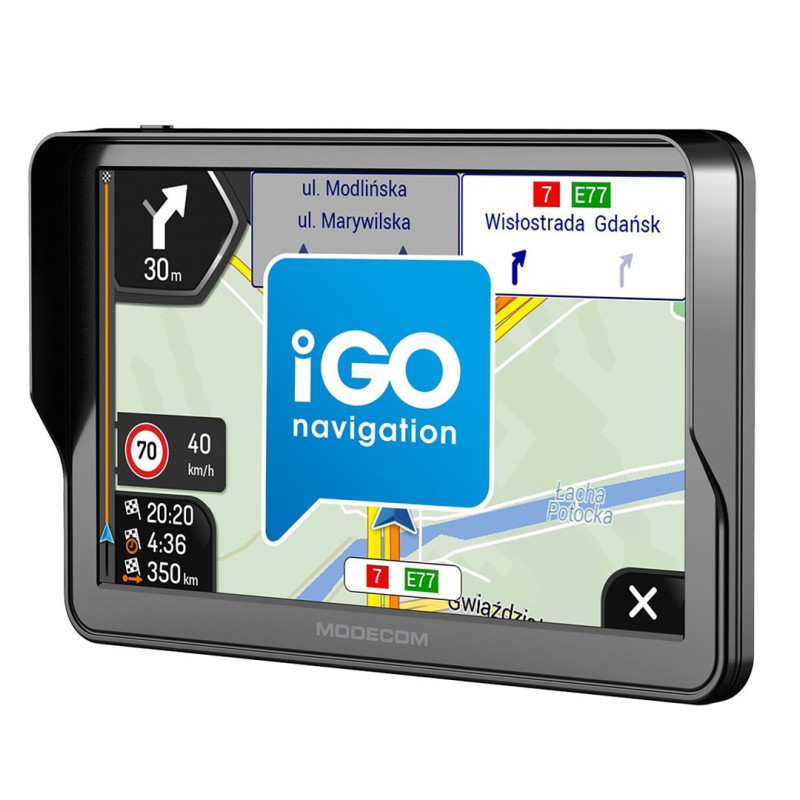 Automobilinė Navigacijos Sistema - MODECOM FreeWAY CX 7.3 7&quot; Jutiklinis Ekranas Bluetooth 16GB