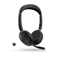 Ausinės - Jabra Evolve2 65 Flex Hibridinės Triukšmo Naikinimo Belaidės 20h Pokalbio Laikas