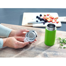 Travel Mug - Leifheit 03249 350 ml Stainless Steel Waterproof Black, Green