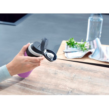 Thermos - Leifheit Flip 350 ml Stainless Steel Insulated Waterproof Purple