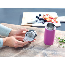 Termosas - Leifheit Flip 350 ml Nerūdijančio Plieno Izoliuotas Neperšlampamas Purpurinis