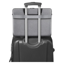 Laptop Case - Defender TOTE 15.6' Toploader with Shoulder Strap Grey