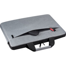 Nešiojamo kompiuterio Dėklas - Defender TOTE 15.6&quot; Toploader su Peties Diržu Pilkas