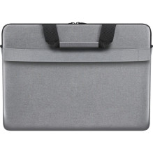 Laptop Case - Defender TOTE 15.6' Toploader with Shoulder Strap Grey