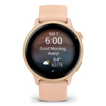 Smartwatch - Garmin vívoactive 6 1.2' AMOLED GPS Touchscreen 42mm Pink