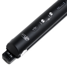 Hair Straightener - ADLER AD 2327b Adjustable Thermostat 160-220°C Ceramic Body