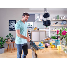 Dulkių Siurblys - Leifheit Rotaro PowerVac 2in1 20V Be Maišo Nešiojamas Juodas, Mėlynas