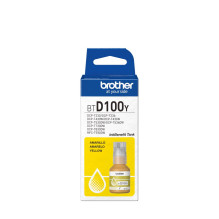Ink Cartridge - Brother BTD100Y 48.8ml Yellow Ink Cartridge 5000 Pages