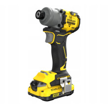 Power Tool - STANLEY 2×2.0Ah SFMCF830D2K Impact Wrench 203 N m with LED Light