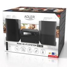 Audio Equipment - Adler AD 1917 HI-FI Tower Bluetooth USB CD FM Radio 50W Black