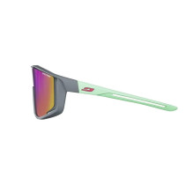 Sunglasses - Julbo FURY S Polycarbonate Lenses 12% Light Transmission Grey / Mint