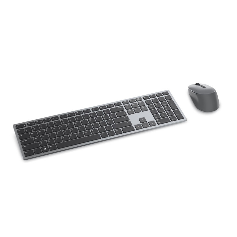 Klaviatūra ir Pelė - Dell KM7321W Belaidis Bluetooth QWERTY 7-mygtukų Optinis Pilkas