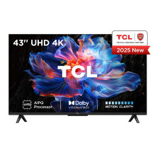 Television - TCL V6C 43' 4K Ultra HD Smart TV Wi-Fi Metallic