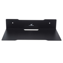 Wall Shelf - Maclean MC-122 Steel Single 5kg Maximum Load Black