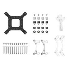 Procesoriaus aušintuvas - DeepCool LE360 WH V2 12 cm AIO skystas aušintuvas baltas