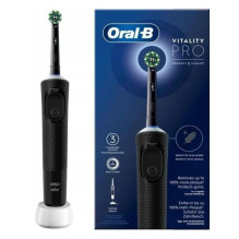 Electric Toothbrush - Oral-B VITALITY PRO D103 Rechargeable 3 Modes Bluetooth Black