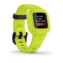 Veiklos Seklys - Garmin vivofit jr. 3 Atsparus Vandeniui Pedometras Bluetooth Žalias