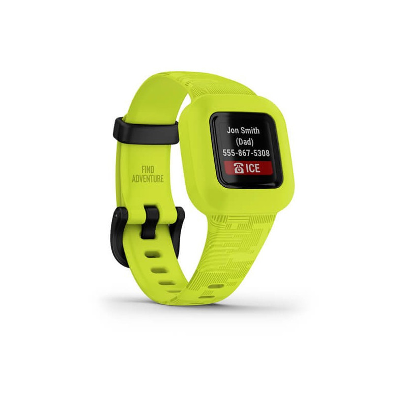 Activity Tracker - Garmin vivofit jr. 3 Waterproof Pedometer Bluetooth Green