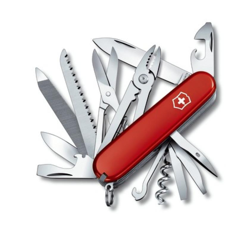 Tool Set - Victorinox Handyman Swiss Army Knife V-1 37 95x30x30mm Red