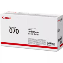 Toner Cartridge - Canon Cartridge 070 2400-4400 Pages Black