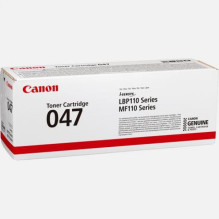 Tonerio Kasetė - Canon CRG 047 1,600 Puslapių Automatinis Antspaudo Pašalinimas Juoda