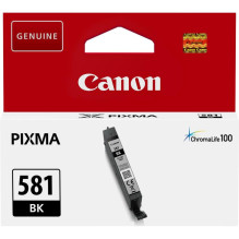 Ink Cartridge - Canon CLI-581 Black 5.6ml, Up to 200 Pages Black
