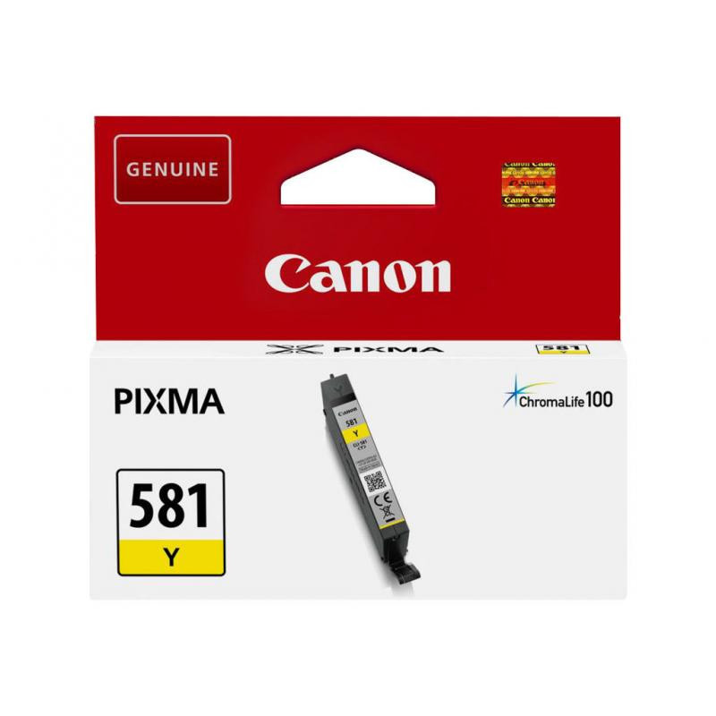 Rašalo Kasetė - Canon CLI-581 Geltona 5.6 ml