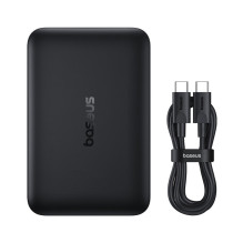 Baseus EnerFill FM11 Ultra-Mini 10000mAh 22.5W MagSafe Compatible Power Bank with Baseus Simple USB-C 20V / 3A 30cm Cabl