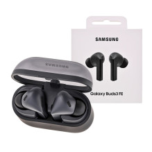 Belaidės Ausinės - Samsung Galaxy Buds3 FE R420 Su Aktyviu Triukšmo Naikinimu IPX7 Juodos