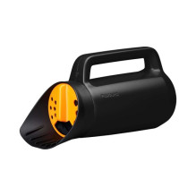 Garden Tool - Fiskars Solid Spreader 3 Flow Speeds Easy Lock System Black Orange