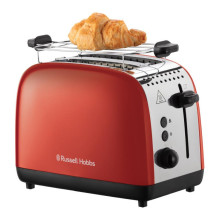 Toaster - Russell Hobbs Colours Plus 2S 2-Slot Extra-Wide Red