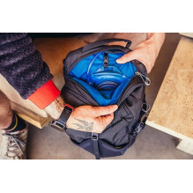 Traveler's Backpack - Gregory Nano 20L 11kg Capacity Waist Belt With Many Pockets Blue