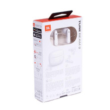 Wireless Headphones - JBL Tune Beam 2 With Adaptive Noise Cancelling 48h Battery Life White
