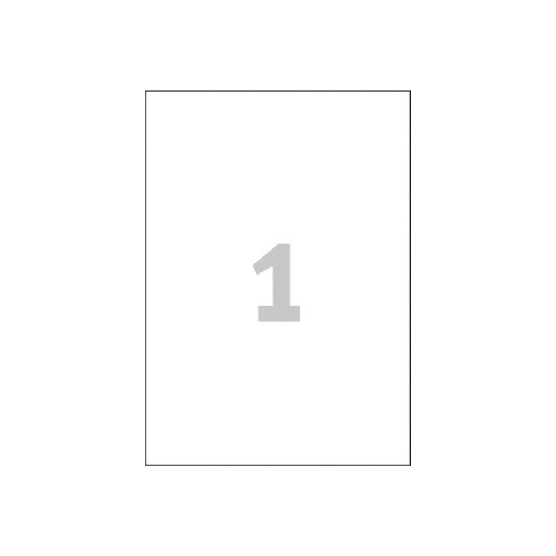 Label - Avery Zweckform 3478 A4 210x297mm 100 Sheets White