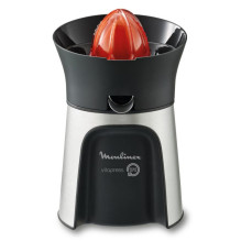 Juicers - Moulinex Vitapress PC603D10 3 Nozzles Automatic On/Off Direct Feed Black Silver