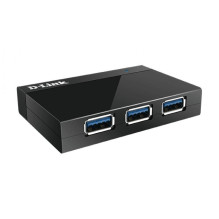 USB Hub - D-LINK DUB-1340 4-Port USB 3.0 Hublis 5 Gbit / s Duomenų Perdavimo Greitis