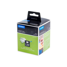 Labeling Tape - Dymo Schriftband 99012 White Paper FSC certified BPA free