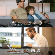 Network Adapter - TP-LINK Archer T2UB Nano Dual-Band 200 / 433 Mbps