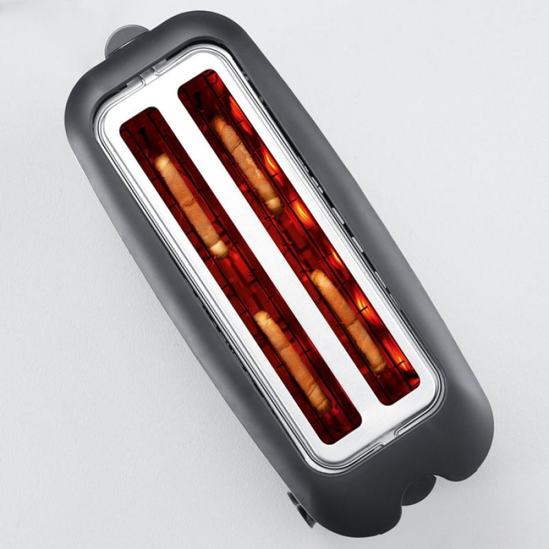 Home and Kitchen Appliances - Severin Toaster AT 2509 4 Slices 1350W-1650W Stainless Steel