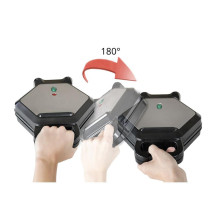 Waffle Maker - Unold Bubble Waffle Maker Bobby 700W Non-Stick Teflon Black