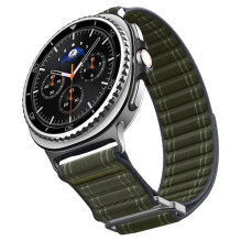 „Spigen WBF0“ dirželis, skirtas „Samsung Galaxy Watch 40 / 44 / 46 mm“ – žalias