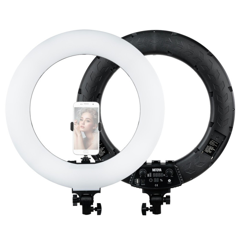 LED Light - Mitoja RL-480L 60W Ring Light 3000-6000K 45cm
