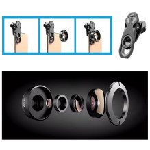 Camera Lens - Apexel APL-HB195F Fish Eye Lens 195° Viewing Angle Universal Clip
