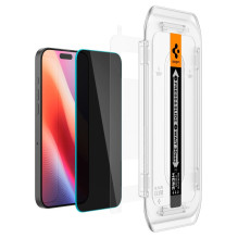 Spigen Glas.tR EZ Fit Privacy Tempered Glass for iPhone 16 Pro Max / 17 Pro Max - 2 pcs.