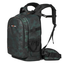 Kameros Kuprinė - K&amp;F Concept &quot;Forest Camo&quot; Erdvus 900D Nailonas su Lietaus Dangčiu